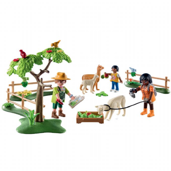 Playmobil Country Alpaka simogató figurákkal (71251)