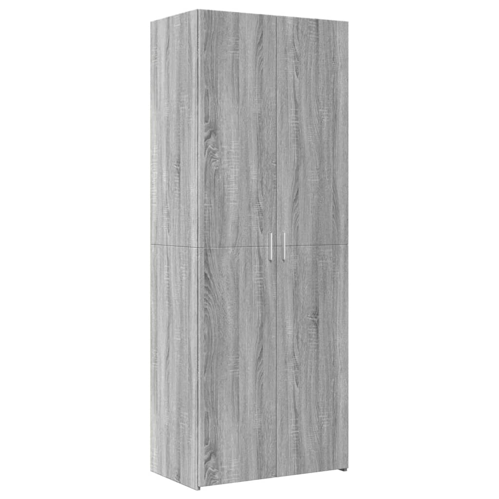 szürke sonoma színű szerelt fa magasszekrény 70 x 42,5 x 185 cm (3281425)