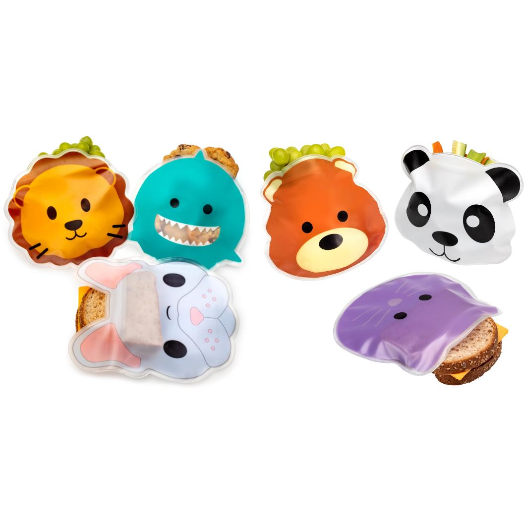 Melii Újrahasználható uzsonnazacskók 6 db (790693170004)