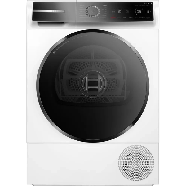 Bosch Serie 8 WQB246DASN asciugatrice Libera installazione Caricamento frontale 9 kg Bianco
