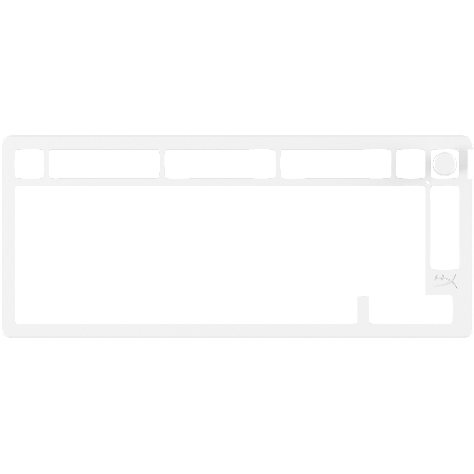 HyperX Alloy Rise 75 Top Plate - White Billentyűzet felső keret (85U14AA)