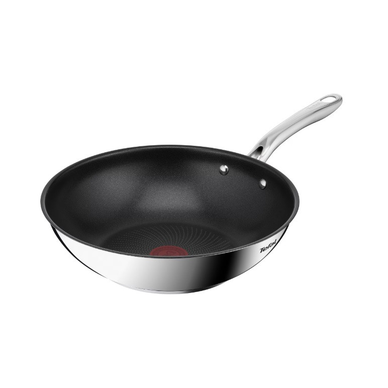 Tefal H8151925 Infinite Wok serpenyő 28cm - Fekete / Ezüst (H8151925)