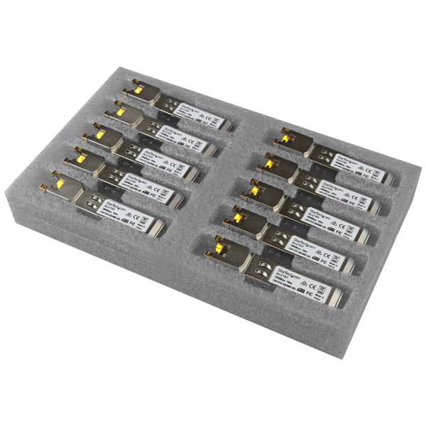 StarTech.com GLCT10PKST modul til netværksmodtager Kobber 1000 Mbit/s SFP