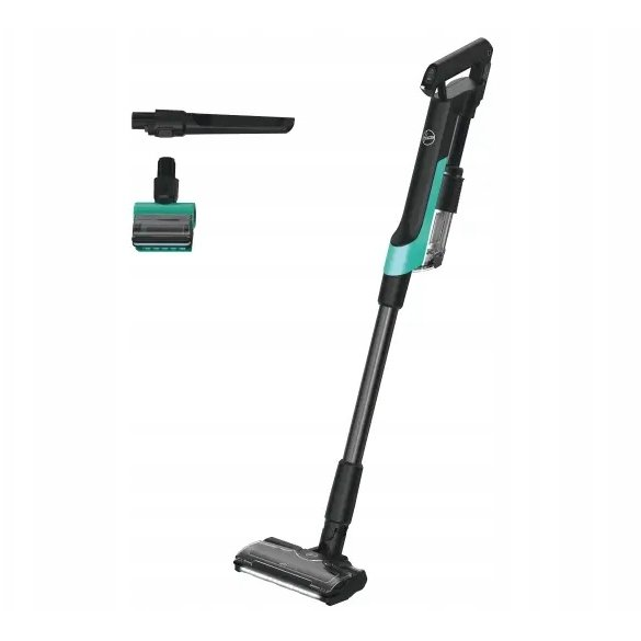 Hoover HF210P 011 Tyčový vysávač 2 v 1 Batérie Suchý EPA Bezvreckové 165 W Tyrkysová