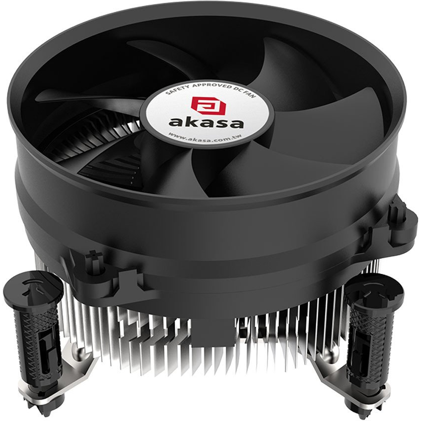 Akasa AK-CC6605EP01 Alacsony Profilú Processzor Hűtő 92mm (AK-CC6605EP01)