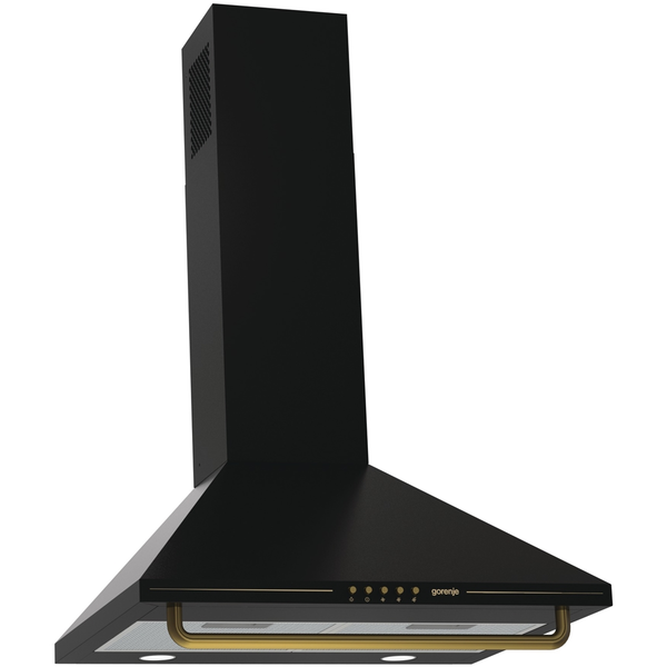 Hota decorativa, Gorenje, 60cm, max 650m3/h, neagra