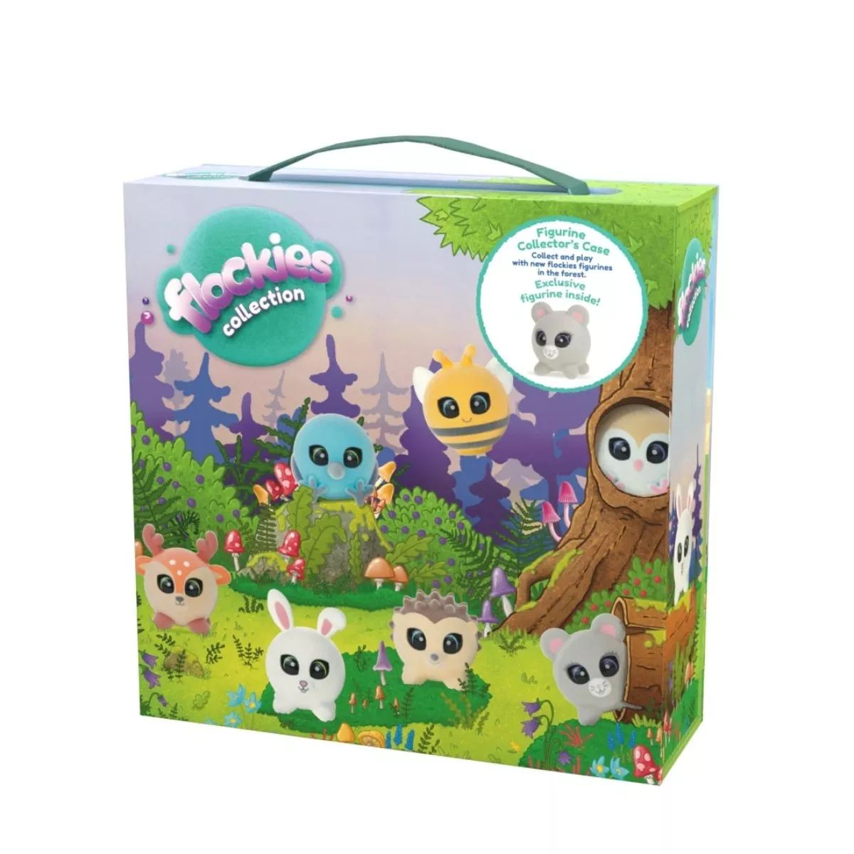 Flockies 4. széria Házikó gyűjtődoboz egér figurával (FLO0899)