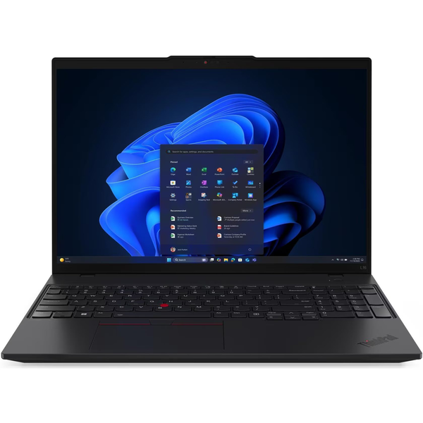 Lenovo ThinkPad L16 Gen 2 (AMD) Copilot+ PC AMD Ryzen AI 5 340 Laptop 40,6 cm (16") WUXGA 32 GB DDR5-SDRAM 512 GB SSD Wi-Fi 7 (802.11be) Windows 11 Pro Engelsk Sort