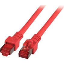EFB RJ45 Patchkabel S/FTP, Cat.6, LSZH, 0.15m, rot