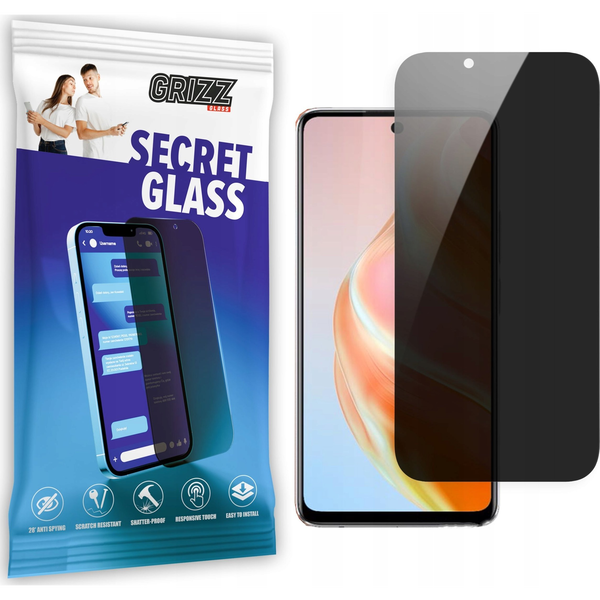  GrizzGlass Szkło prywatyzujące GrizzGlass SecretGlass do Infinix Zero 20