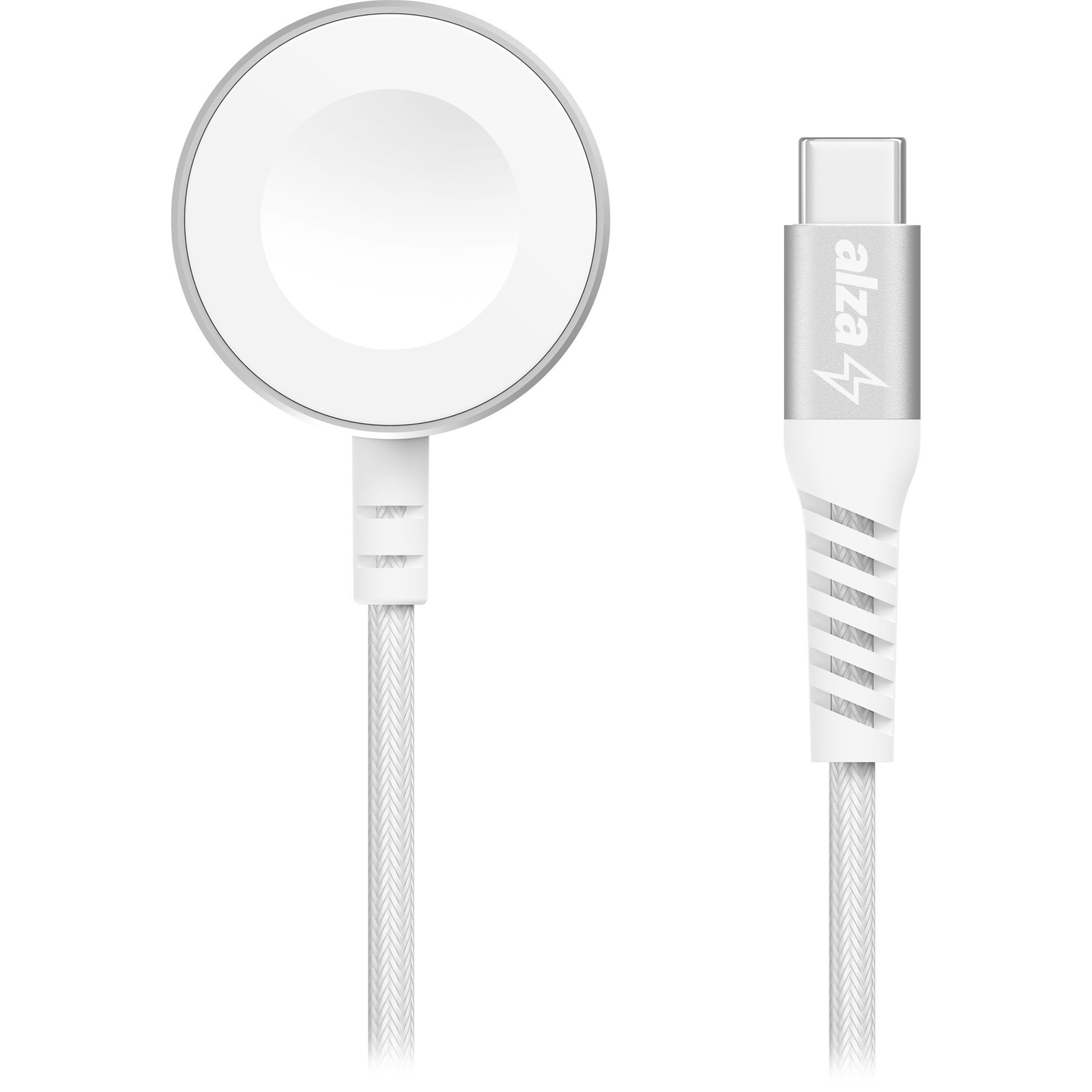 AlzaPower WAC200S Wireless MFi Charger Apple Watch - ezüst (APW-CCWAC200S)