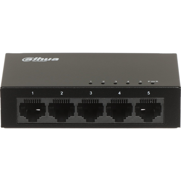 Dahua Technology Access PFS3005-5GT-V2 Fara management L2 Gigabit Ethernet (10/100/1000) Negru