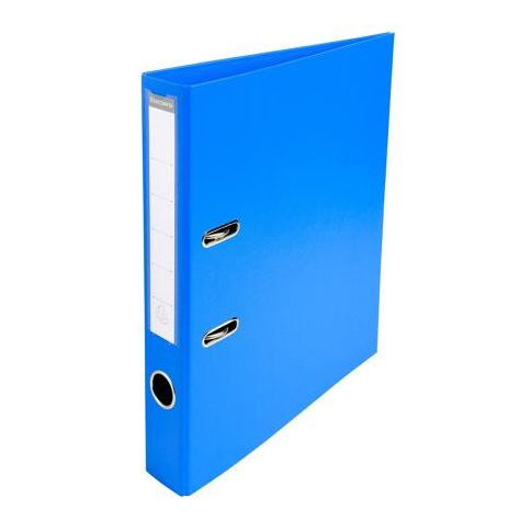Exacompta 2 gyűrűs PVC iratrendező, 50mm gerincvastagság, A4 kék (53542E) (53542E)