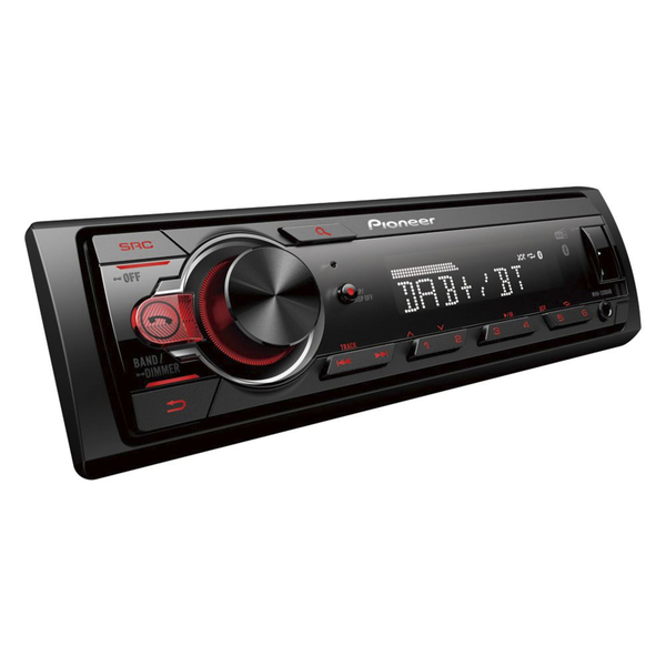 Pioneer Mvh-330daban Receptor Multimedia Para Coche Negro 200 W Bluetooth