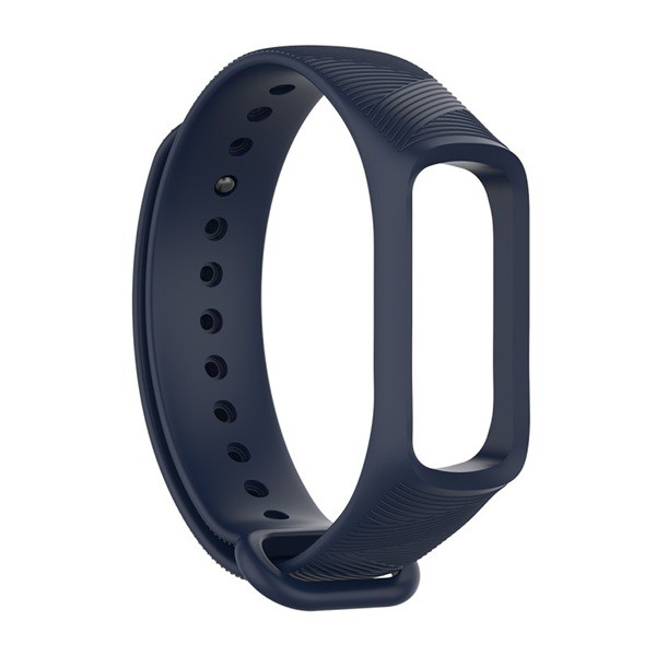 Pótszíj (szilikon, állítható, speciális) SÖTÉTKÉK [Samsung Galaxy Fit E Sport (SM-R375)]