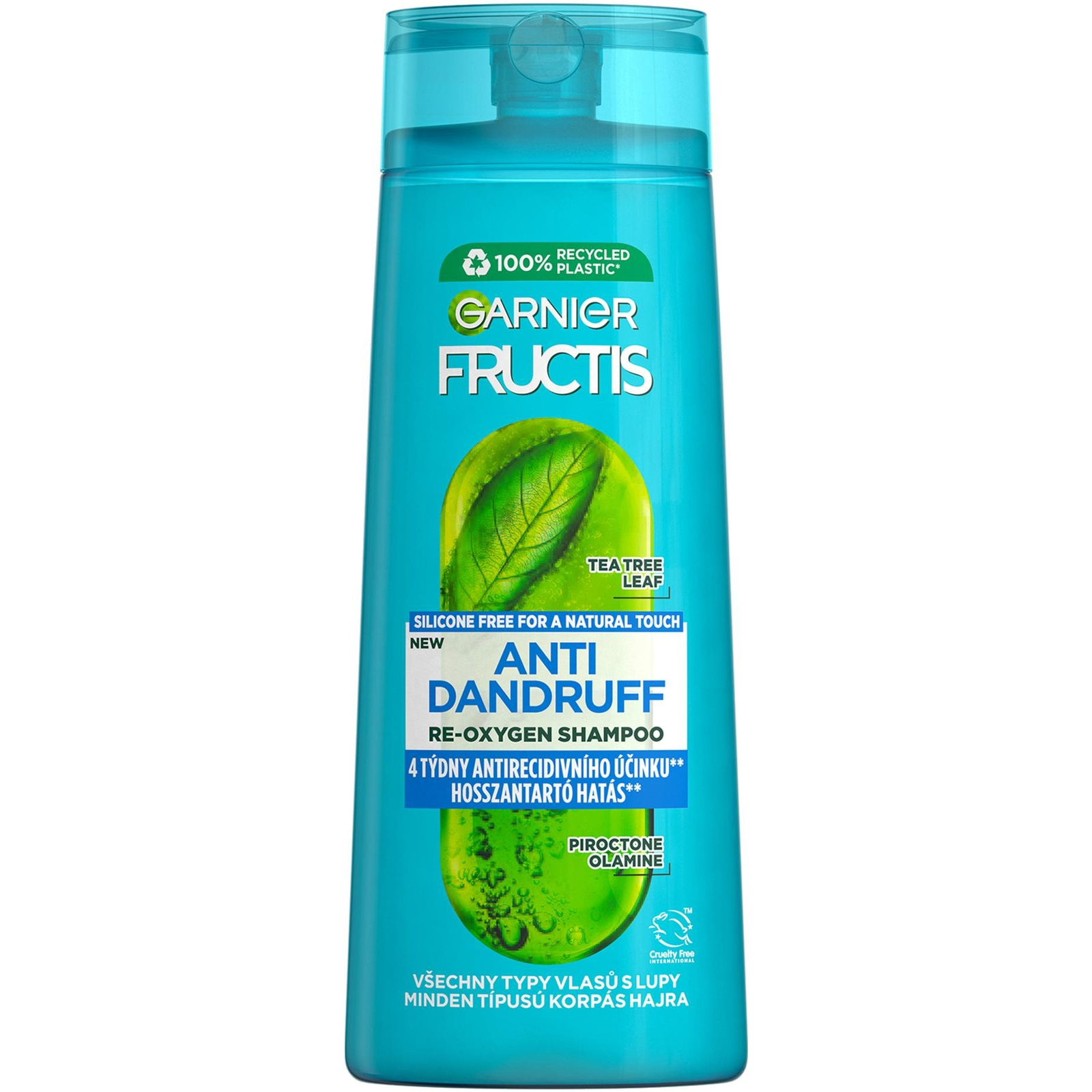 GARNIER Fructis Antidandruff Tisztító sampon 250 ml (3600542522731)