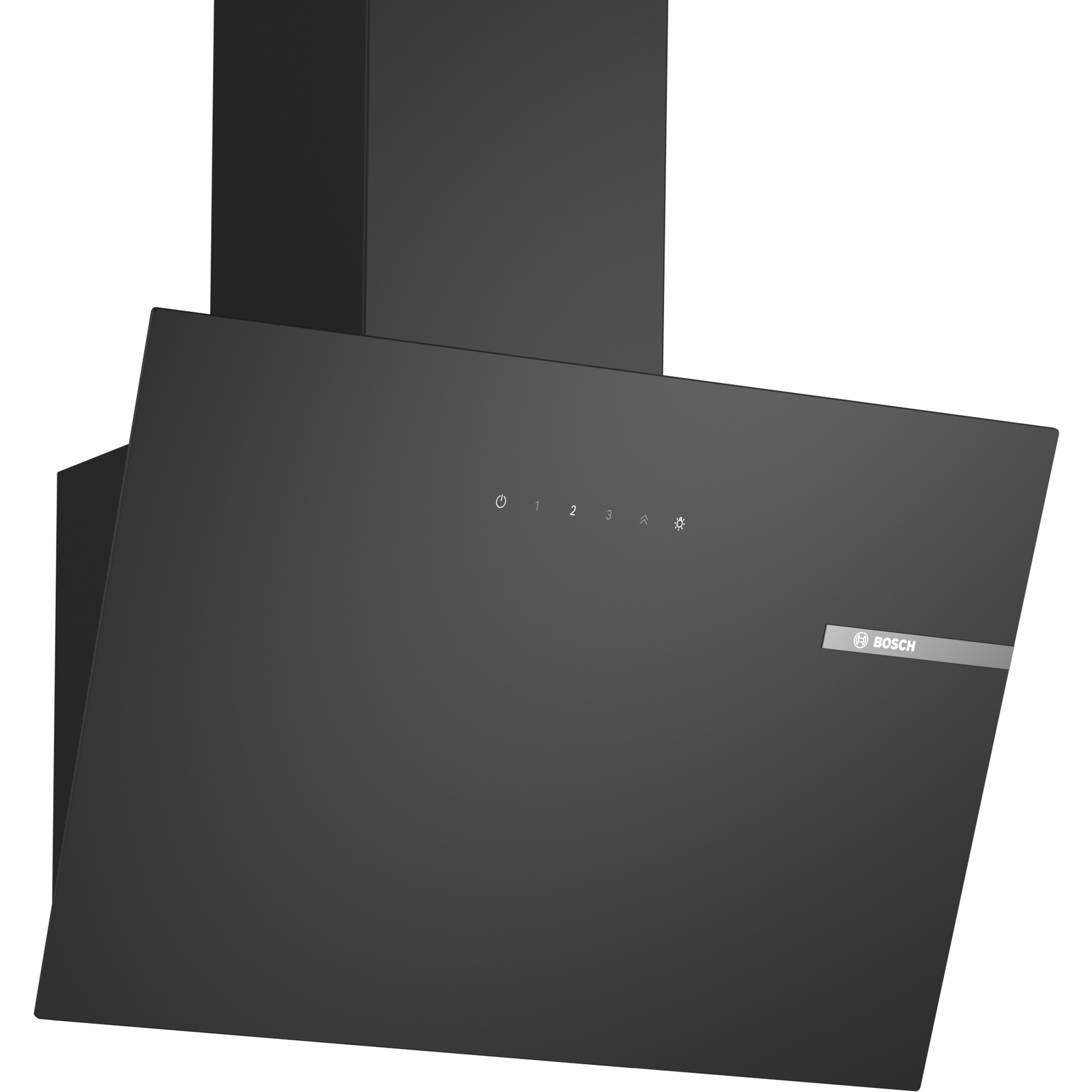 Bosch Serie 2 DWK65DK60 konyhai szagelszívó Falra szerelhető Fekete 430 m³/h A (DWK65DK60)