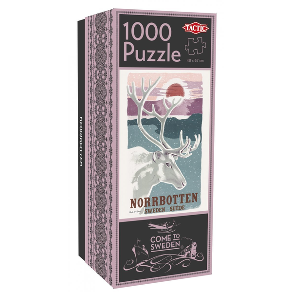 Tactic Puzzle Lovers Come to Sweden Norrbotten 1000 pcs puzzle