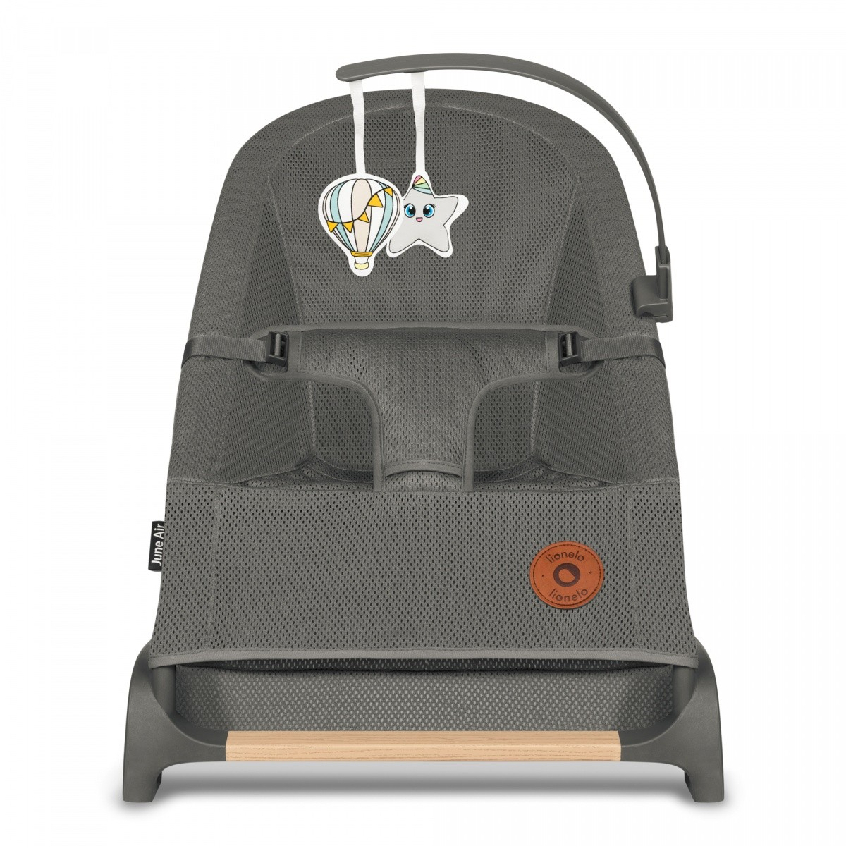 Lionelo June Air Pihenőszék - Szürke (LO-JUNE AIR GREY GRAPHITE)