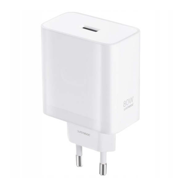 Univerzálna nástenná Nabíjačka OnePlus SuperVOOC USB 80W biela
