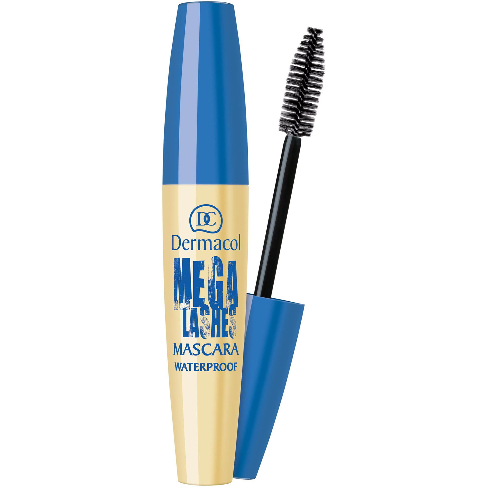 DERMACOL Mega Lashes Waterproof Mascara Black 12,5 ml (85957787)