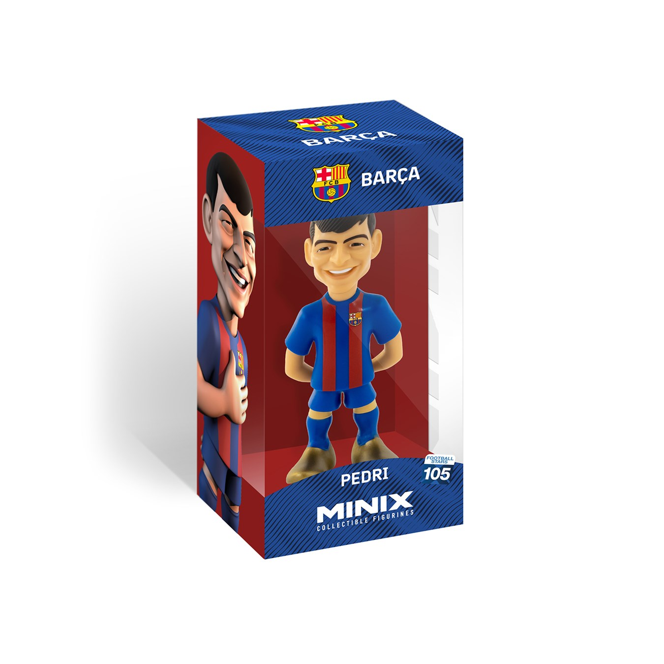 Minix 105 Football Stars - FC Barcelona Pedri gyűjthető Focista figura 12cm (13074)