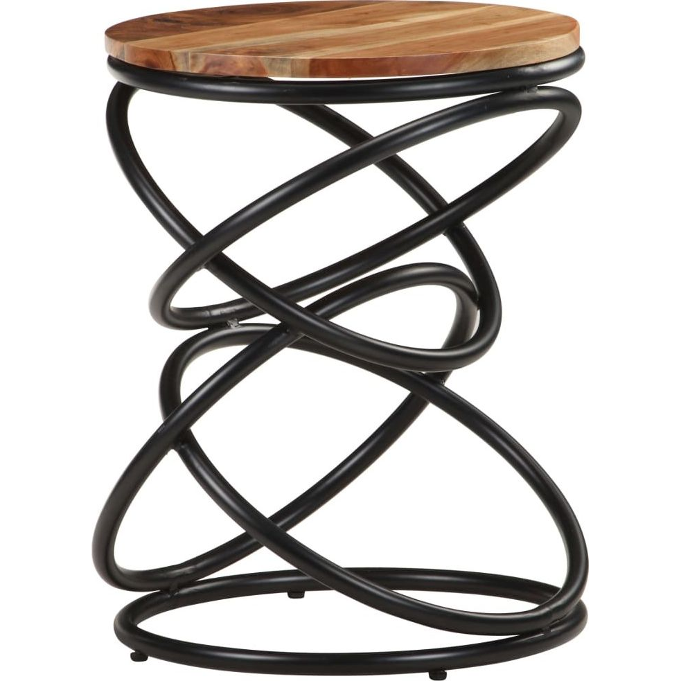 tömör akácfa végasztal 40 x 40 x 52 cm (321059)