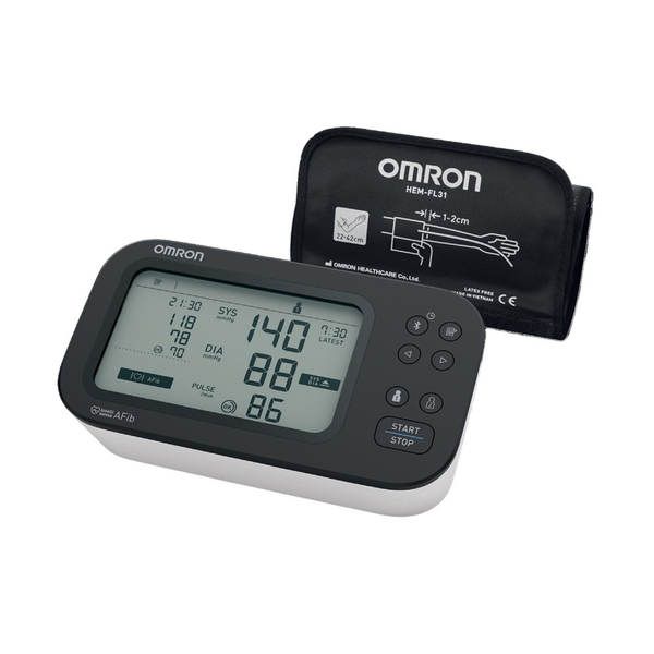 Omron M7 Intelli IT AFib Felkaros Okos Vérnyomásmérő - Fekete