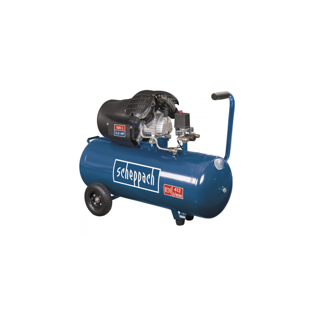 Scheppach HC 120 DC 100L 2 Hengeres Olajkenésű Kompresszor 2200W (5906120905)