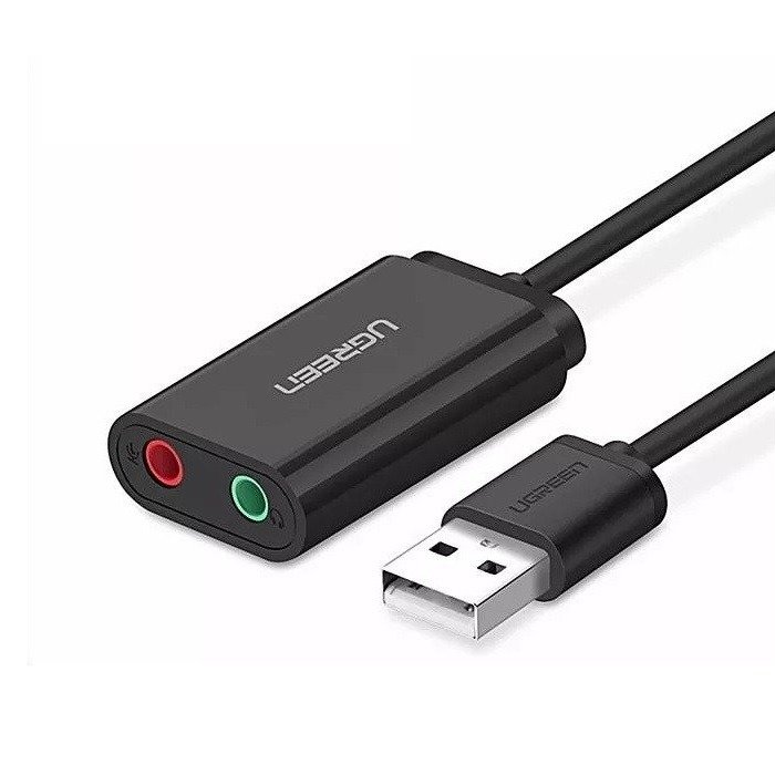 Ugreen US205 2.0 USB Külső hangkártya (30724B)
