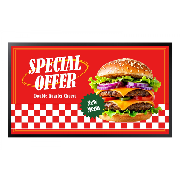 Samsung OH46DX Digital fladpaneldisplay 116,8 cm (46") LCD Wi-Fi 3500 cd/m² Fuld HD Sort Tizen 24/7