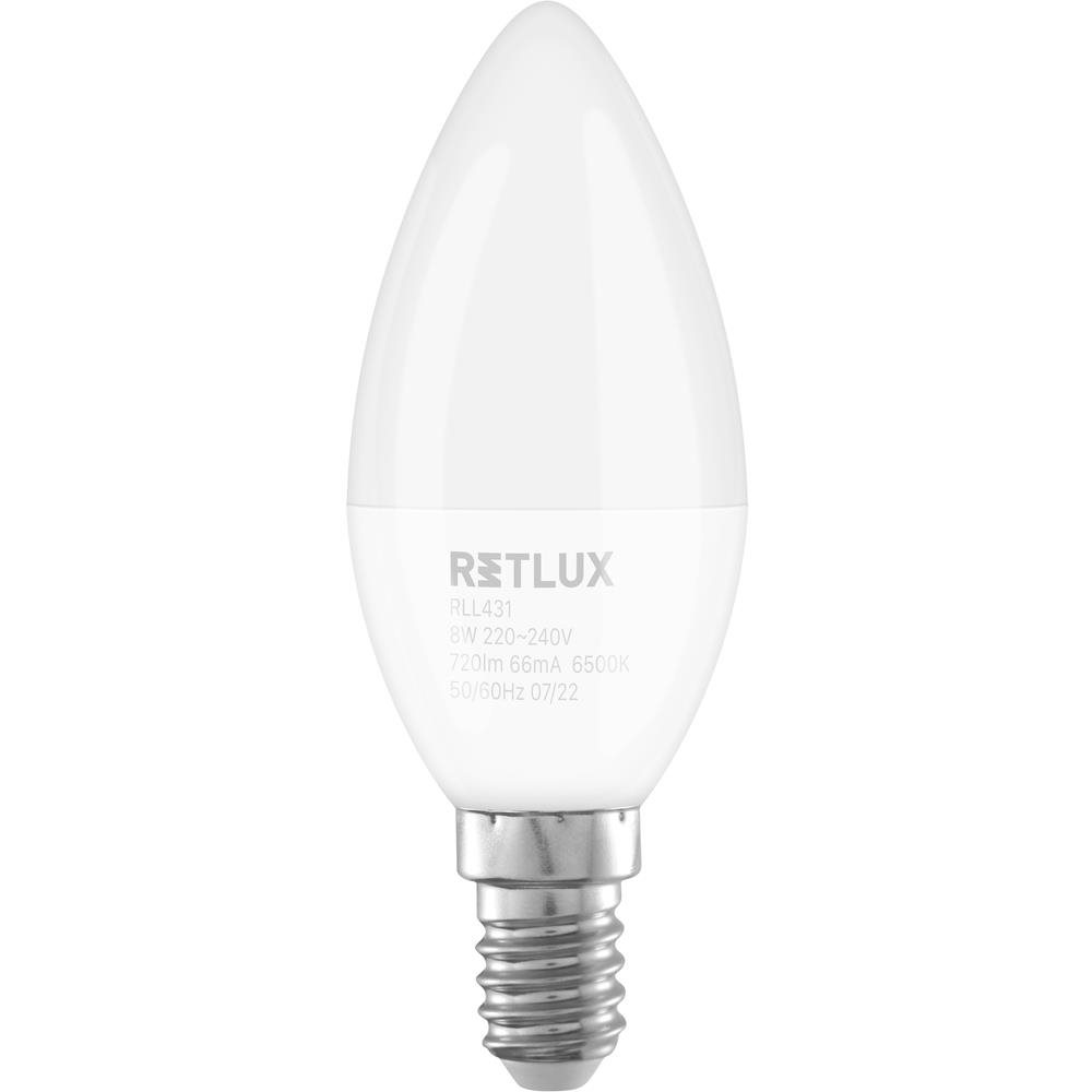 RETLUX RLL 431 C37 E14 candle (RLL 431)