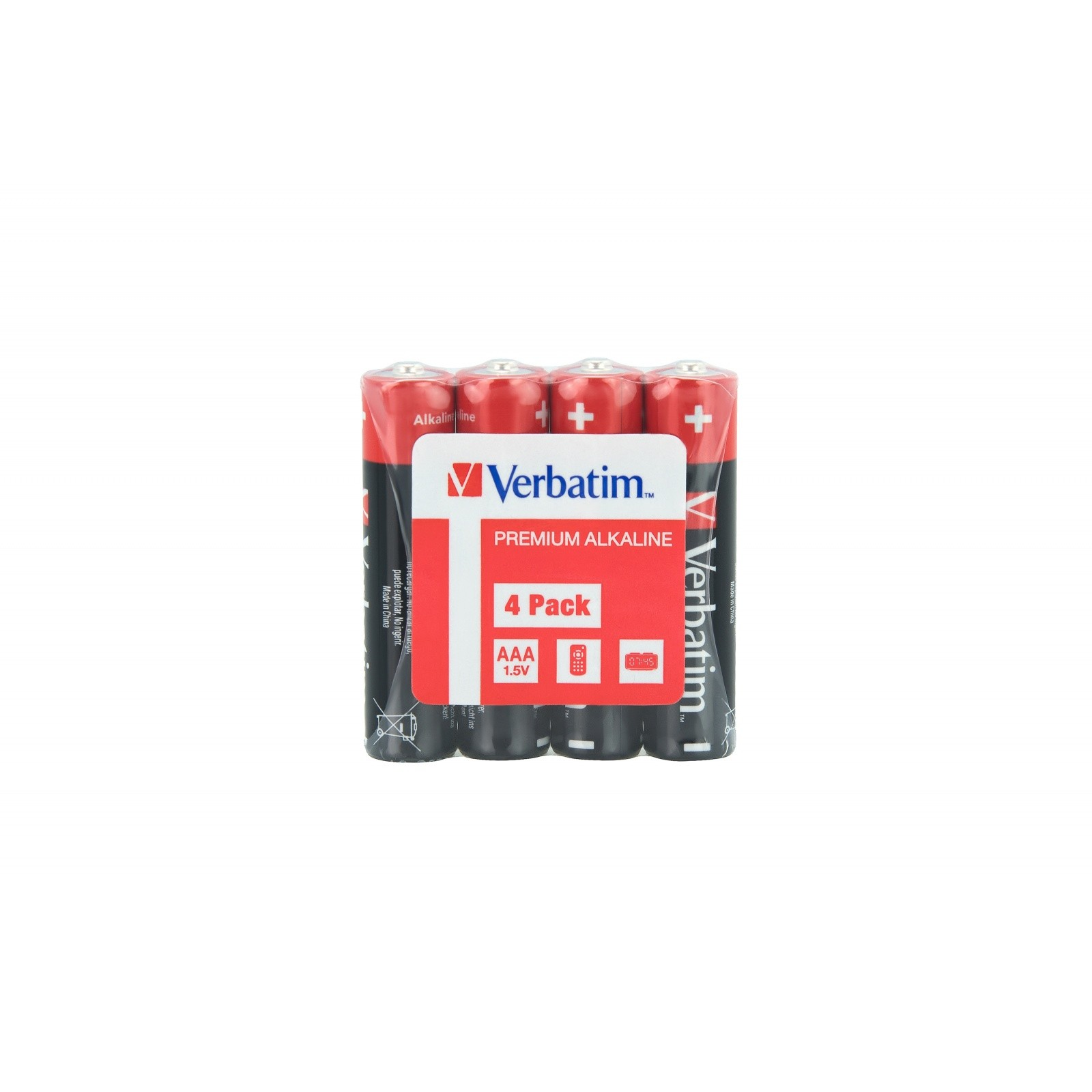 Verbatim AAA Egyszer használatos elem Lúgos (49500)