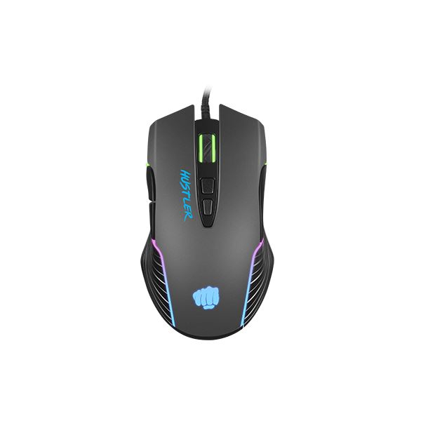 Mouse gaming, Fury, Iluminare RGB, Negru