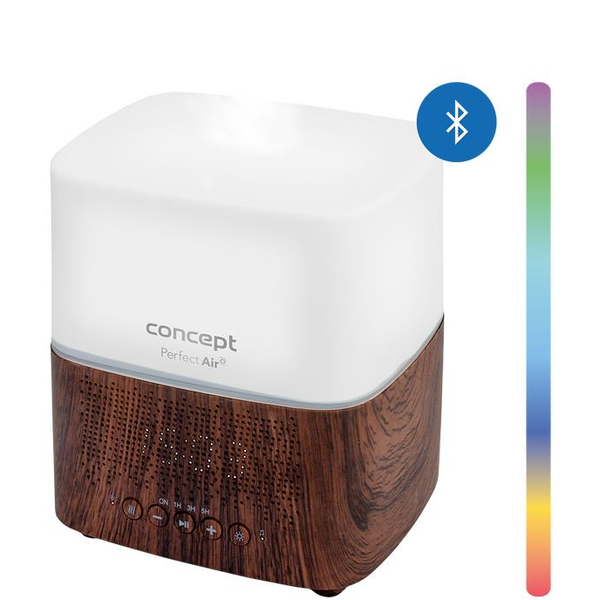 Difuzor de aromă Concept DF2011 Perfect Air, finisaj lemn închis la culoare – 300 ml