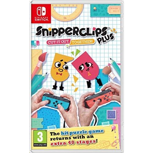 Snipperclips Plus: Cut it out, together! (Nintendo Switch - Dobozos játék)