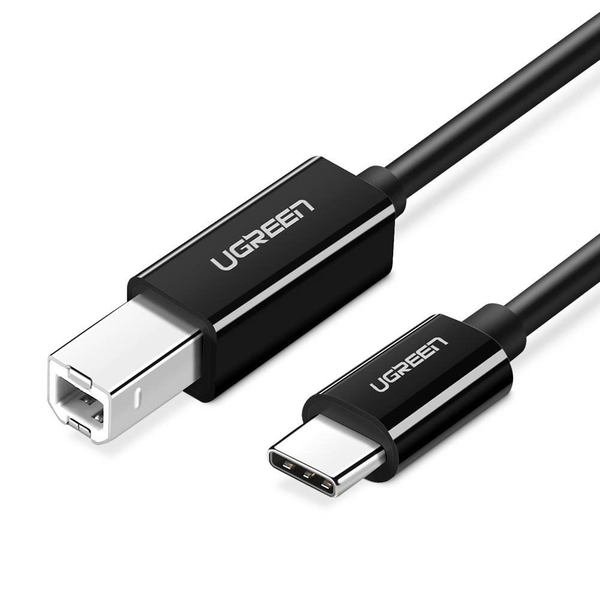 Kabel USB 2.0 C-B Ugreen US241 pro tiskárnu 2 m černý