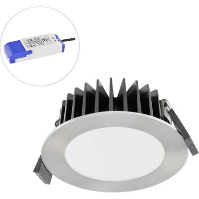 EVN L44101340 LED-es beépíthető lámpa LED Fixen beépített LED-es 10 W Króm (L44101340)