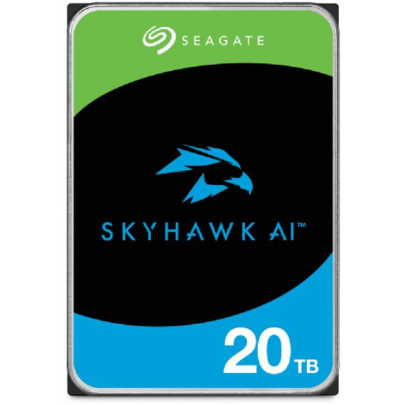 Seagate SkyHawk AI 20 TB твърд диск 12 TB 7200 об/мин 512 MB 3.5" Serial ATA III