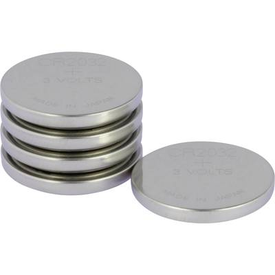 GP Batteries CR2032 Gombelem CR 2032 Lítium 220 mAh 3 V 5db (0602032C5)