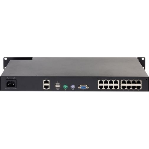 APC KVM1116R KVM Switch Stativ-montering Sort