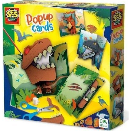 SES Creative Popup cards - Dinosaurs