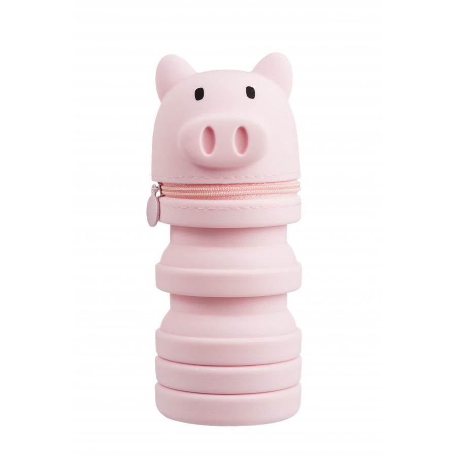 Nebulo szilikon tolltartó malac mintájú (TT-SZ-101) (TT-SZ-101)