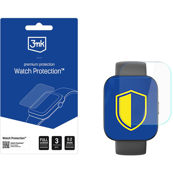 Amazfit Bip 5 - 3mk Watch Protection FlexibleGlass
