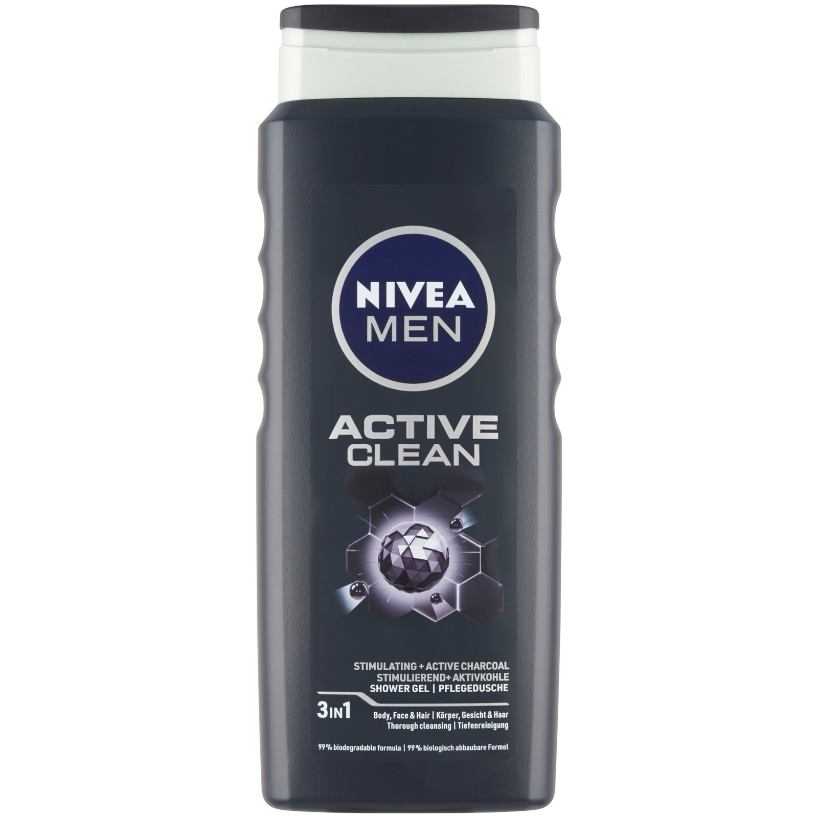 NIVEA Men Active Clean Shower Gel 500 ml (9005800243306)