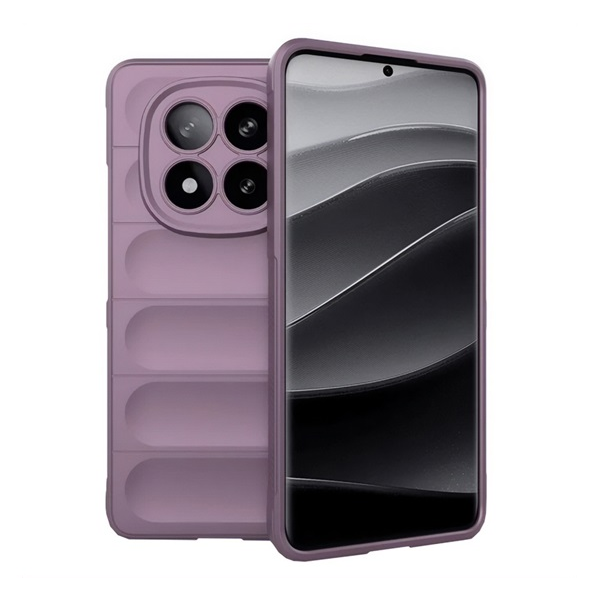 Szilikon telefonvédő (ütésállóság, kameravédő, 3D) LILA Xiaomi Redmi Note 14 Pro Plus 5G "Gigapack csomagolás" (GP-166730)