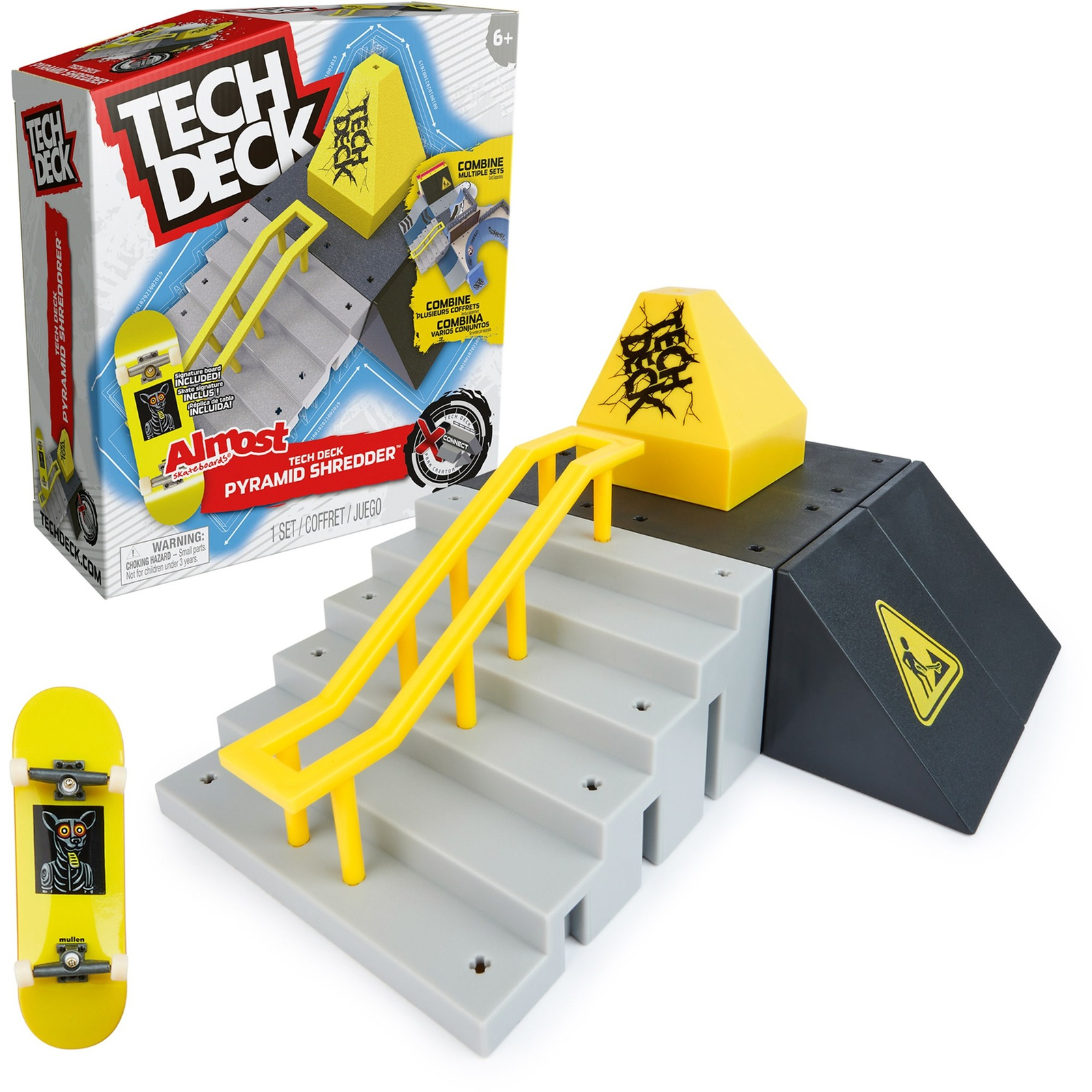 Spin Master Tech Deck X-Connect Starter-Set - Pyramid Shredder Gördeszkás pályakészlet (6068234)