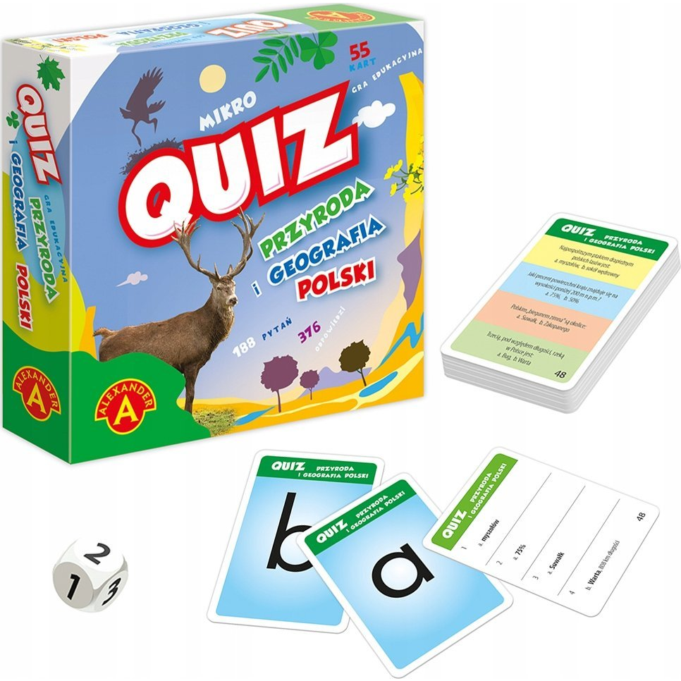 Alexander Mikro Kvíz Társasjáték Természet és Földrajz 196 Kérdés (5906018028690)