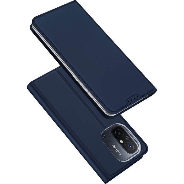 Puzdro s klapkou Dux Ducis pre Xiaomi Redmi 12C, modré