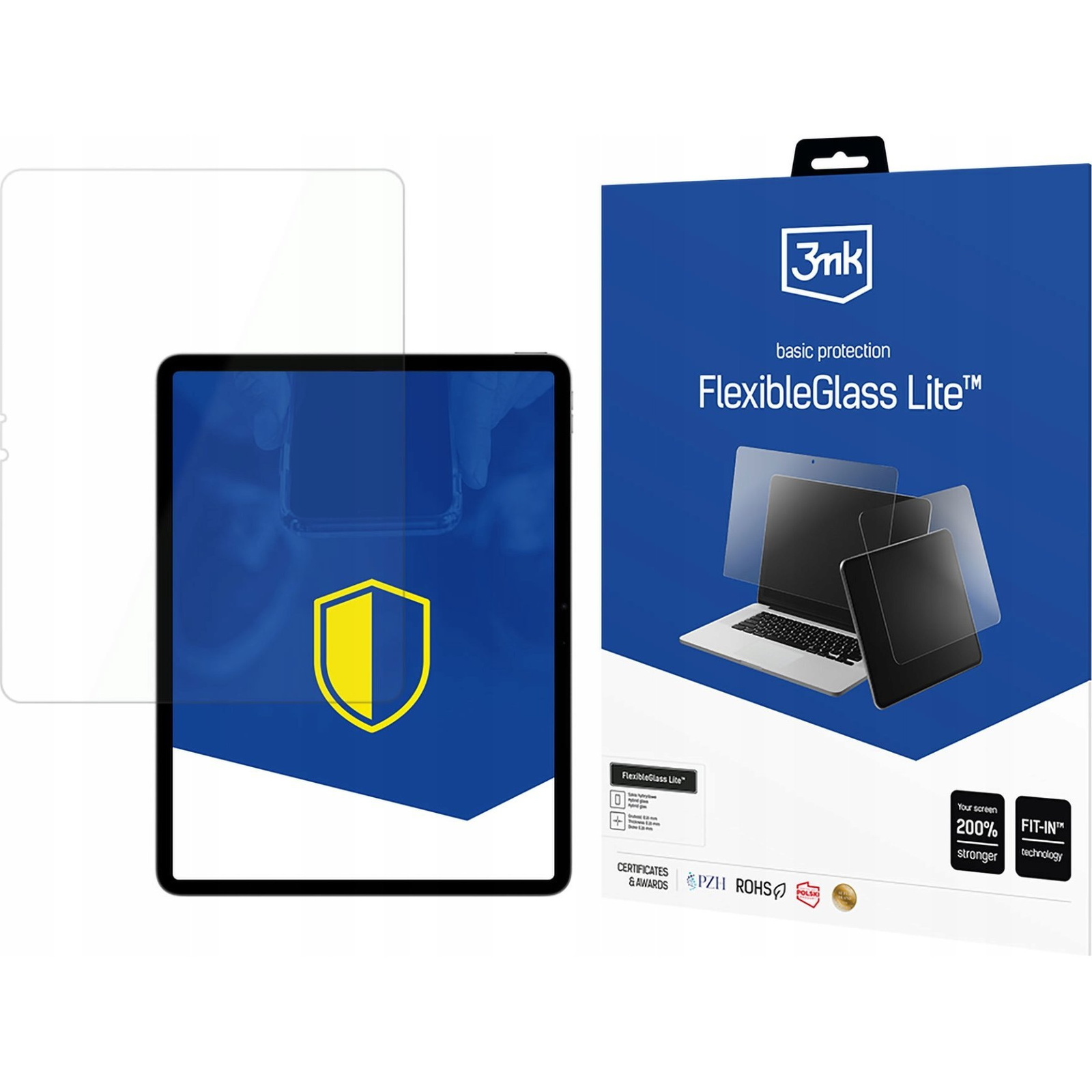 3mk FlexibleGlass Lite hibrid üvegfólia 7H Apple iPad Pro 13" (5903108570213)
